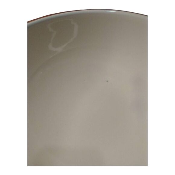 Portugal VICENZA by ARTIMINO 11.5” Round Mixing Serving Bowl Cream Scrolls - Picture 9 of 13